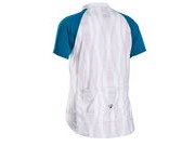 BONTRAGER Solstice Women's Short Sleeve Jersey Large (14) White/Blue  click to zoom image
