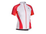 BONTRAGER Race Short Sleeve Women's Jersey Medium (12) White/Persimmon  click to zoom image