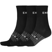 ENDURA CoolMax Race Socks - Triple Pack