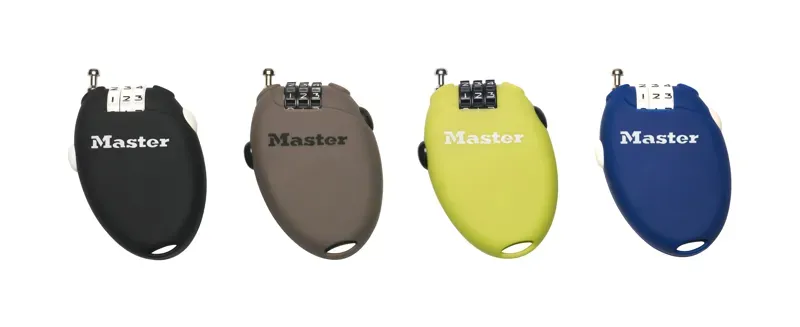 Master Lock 4603EURD Retractable Combination Cable Lock 70cm