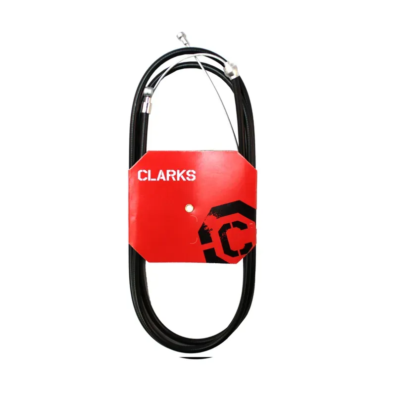 Clarks Universal S/S Brake Cable w/2P Outer Casing in Black