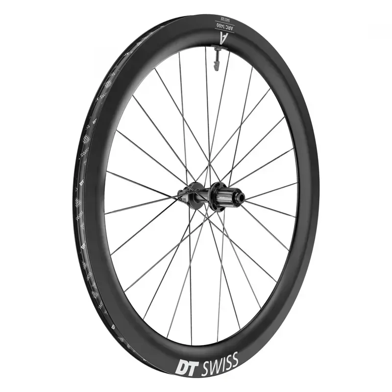 DT Swiss Arc 1400 Wide Dicut 55 700c 142x12mm Rear Wheel in Black
