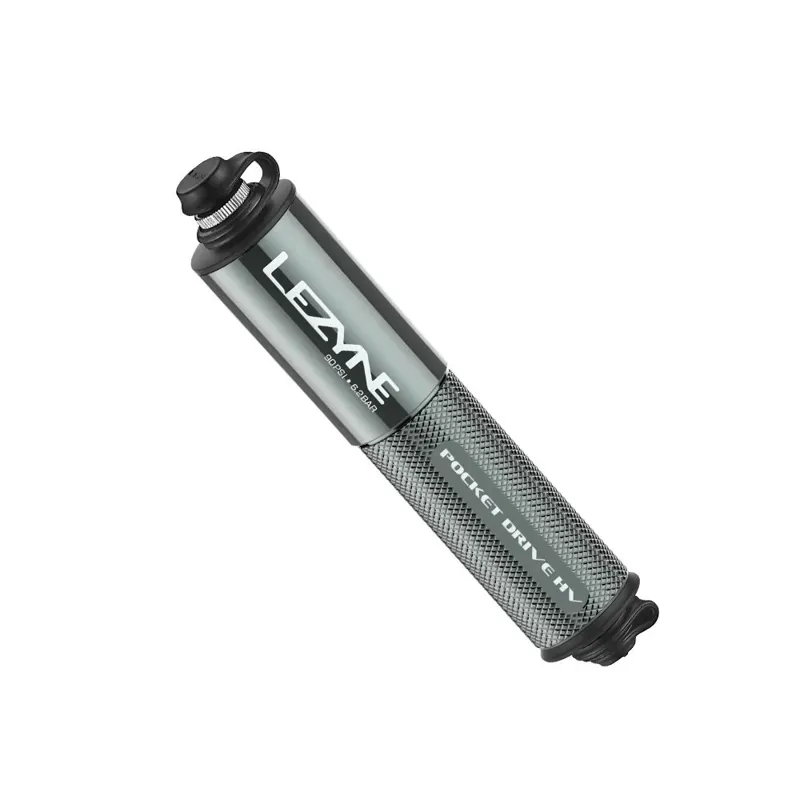 Lezyne Pocket Drive HV Mini Pump in Grey
