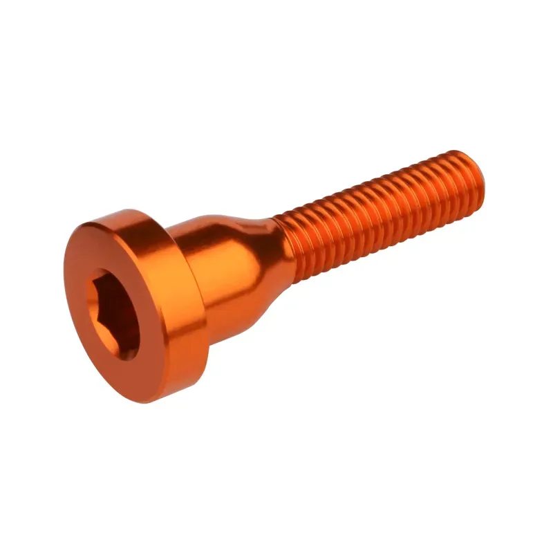 Burgtec Top Cap Bolt 1 1/8 in Iron Bro Orange