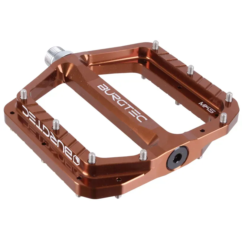 Burgtec Penthouse MK5 9/16-inch CrMo Pedals in Kash Bronze