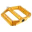 Burgtec Penthouse MK5 9/16-inch CrMo Pedals in Gold Bullion