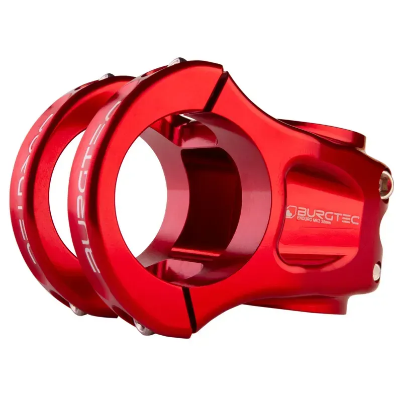 Burgtec Enduro MK3 Stem 35.0 0d X 35mm in Race Red