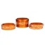 Burgtec Stem Spacer Kit in Iron Bro Orange
