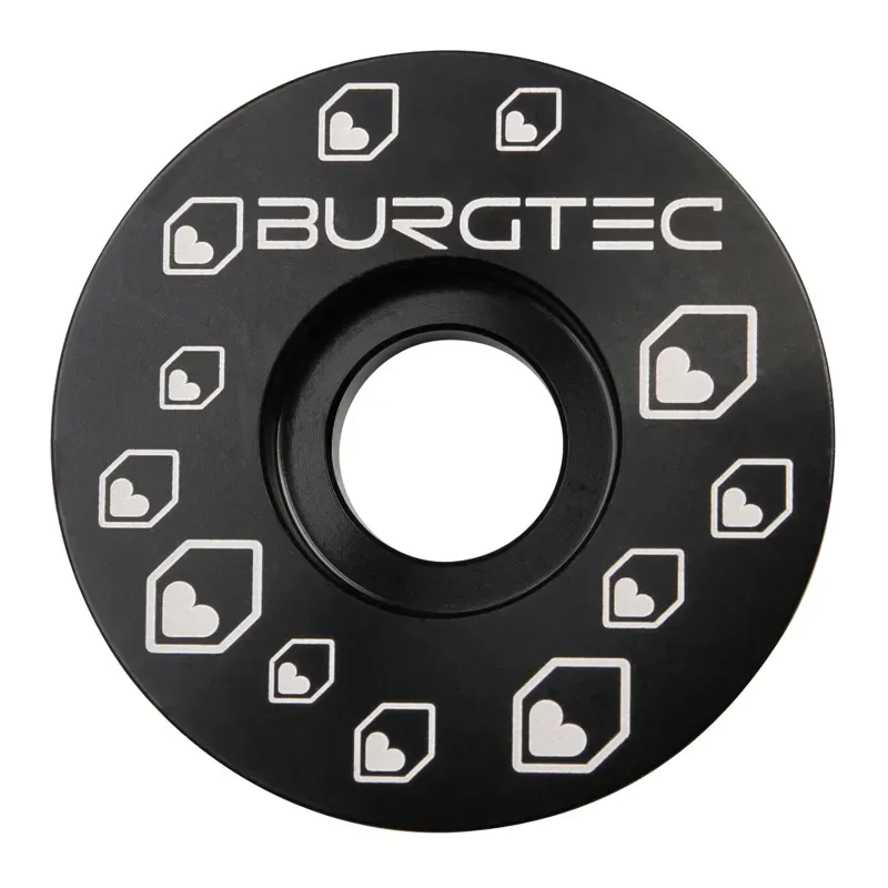 Burgtec Top Cap 1 1/8 in Burgtec Black