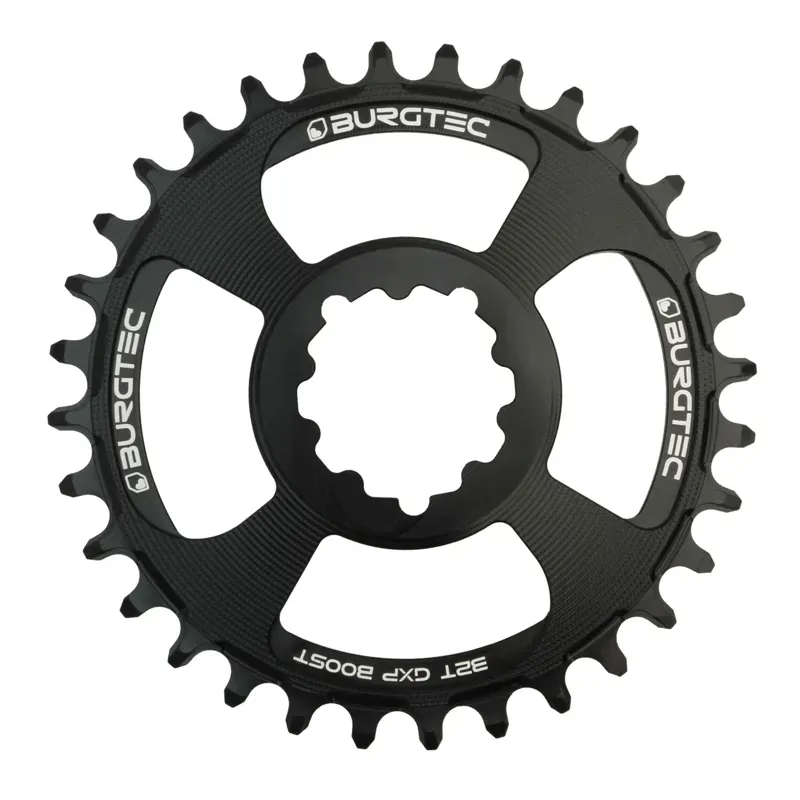 Burgtec GXP Boost 3mm Offset Thick Thin 34T Chainring in Black
