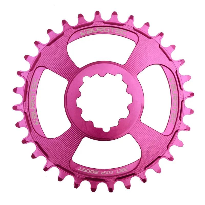 Burgtec GXP Boost 3mm Thick Thin 30T Chainring in Purple Rain
