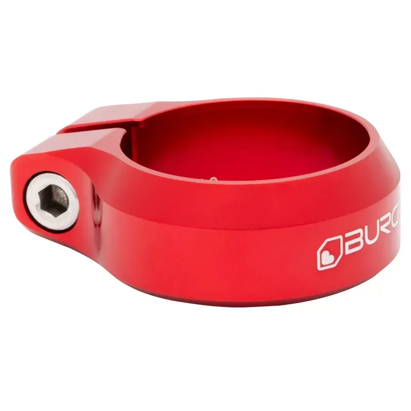 Burgtec Seat Clamp 34.9mm Diameter In Race Red