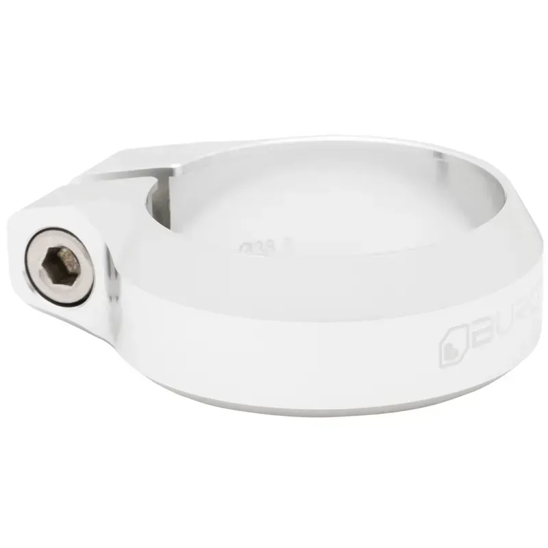 Burgtec Seat Clamp 38.6mm Diameter In Rhodium Silver