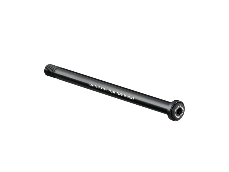 Skewer Bontrager Thru 12 X 192mm Axle Length BLACK rear 192mm