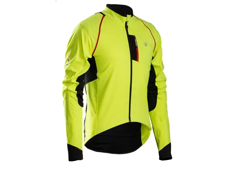 Bontrager RXL 180 Softshell Convertible Jacket Small Vis Yellow