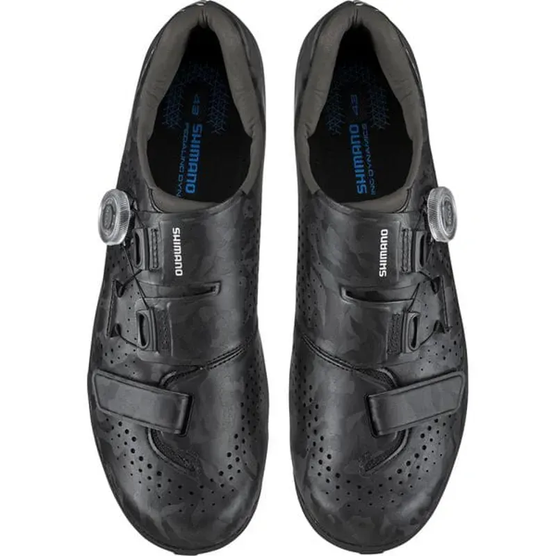 Shimano RX600 Gravel Shoes in Black-1