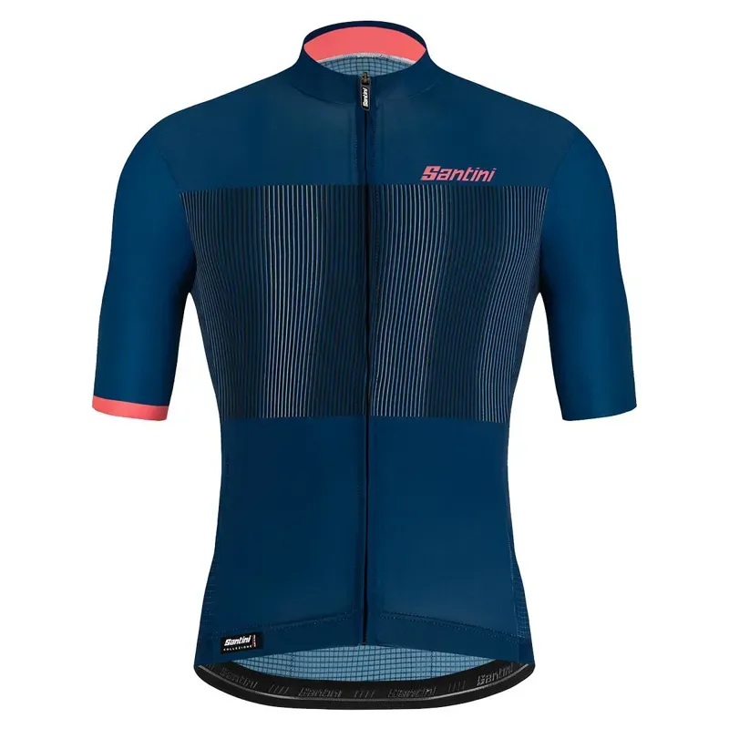 Santini Tono Flusso Jersey Space Blue M