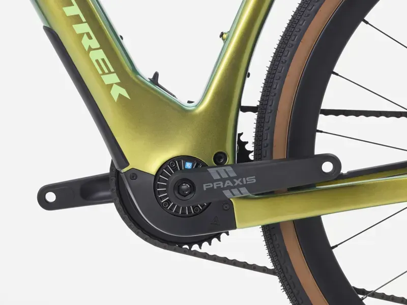Trek Checkpoint+ SL 7 AXS Carbon Electric Gravel Bike in Chameleon Green-4