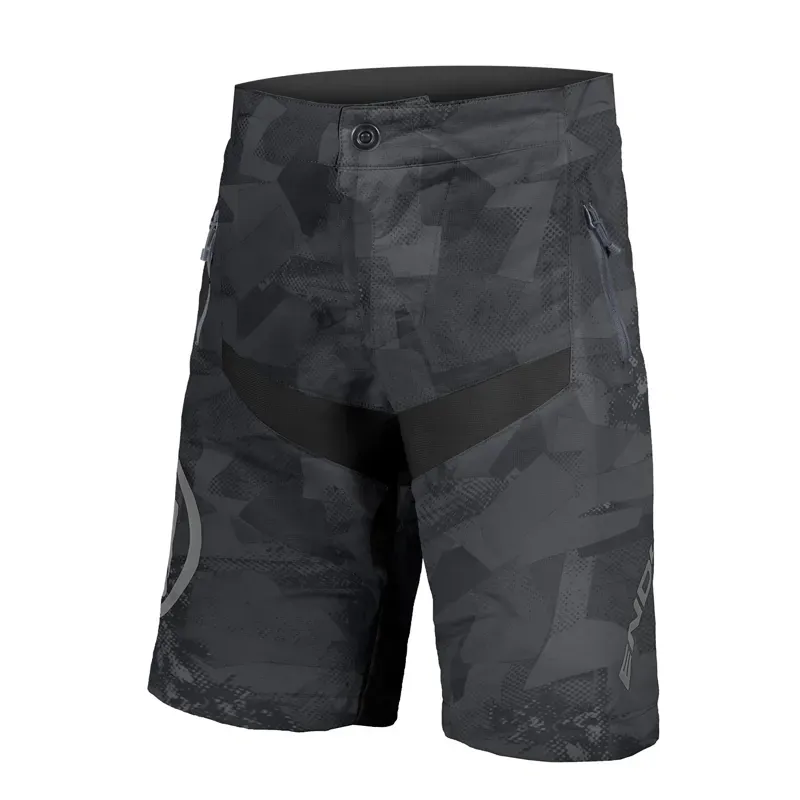 Endura Kids MT500JR Baggy Short with Liner Black Camo 7-8 years