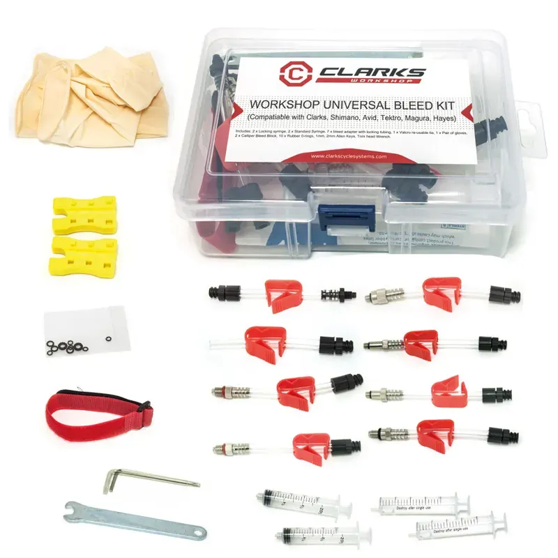 Clarks Universal Disc Brake Bleed Kit w/o Fluid - DLX