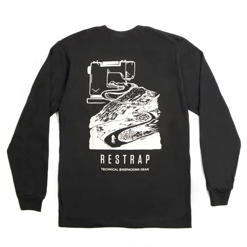 Restrap Long Sleeve T Shirt - Black Small