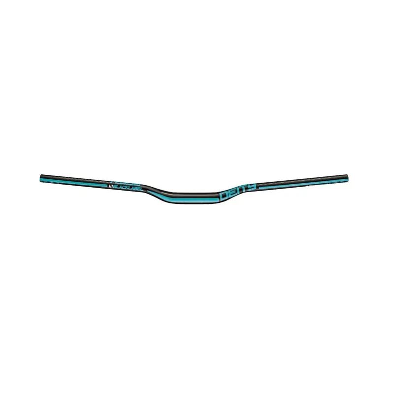 Deity Blacklabel Aluminium Handlebar 31.8mm Bore 25mm Rise: BLUE 800mm