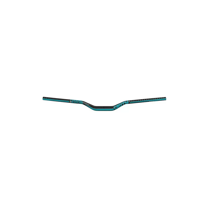 Deity Blacklabel Aluminium Handlebar 31.8mm Bore 38mm Rise: TURQUOISE 800mm