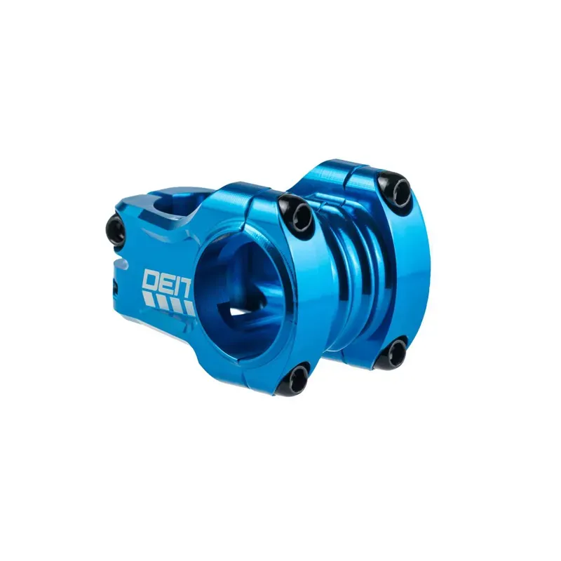 Deity Copperhead Stem 31.8mm Clamp: BLUE 35mm