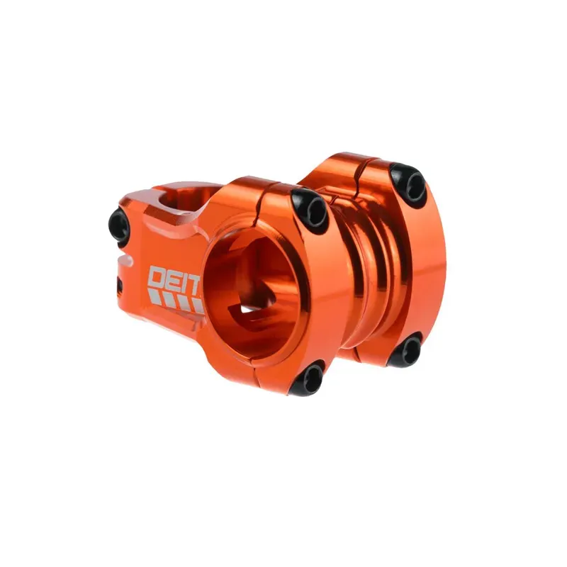 Deity Copperhead Stem 31.8mm Clamp: ORANGE 35mm