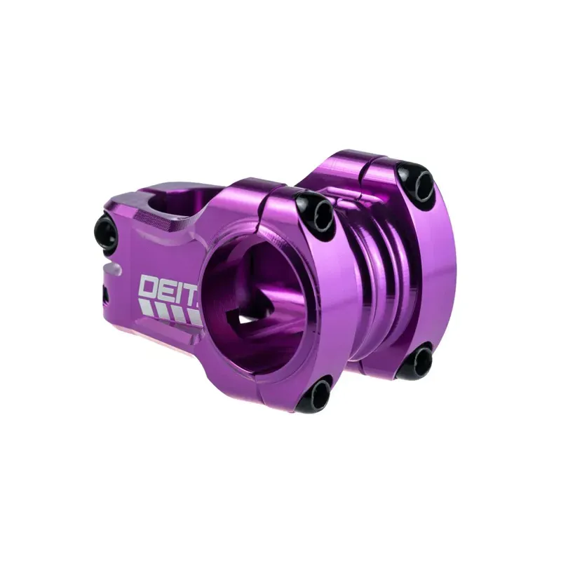 Deity Copperhead Stem 31.8mm Clamp: PURPLE 50mm