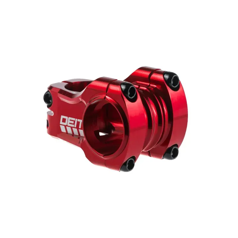 Deity Copperhead Stem 31.8mm Clamp: RED 35mm