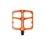 Deity Flat Trak Pedals in Orange