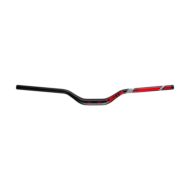 Deity Highside 760mm 31.8mm Bore 50mm Rise Aluminium Handlebar in Red