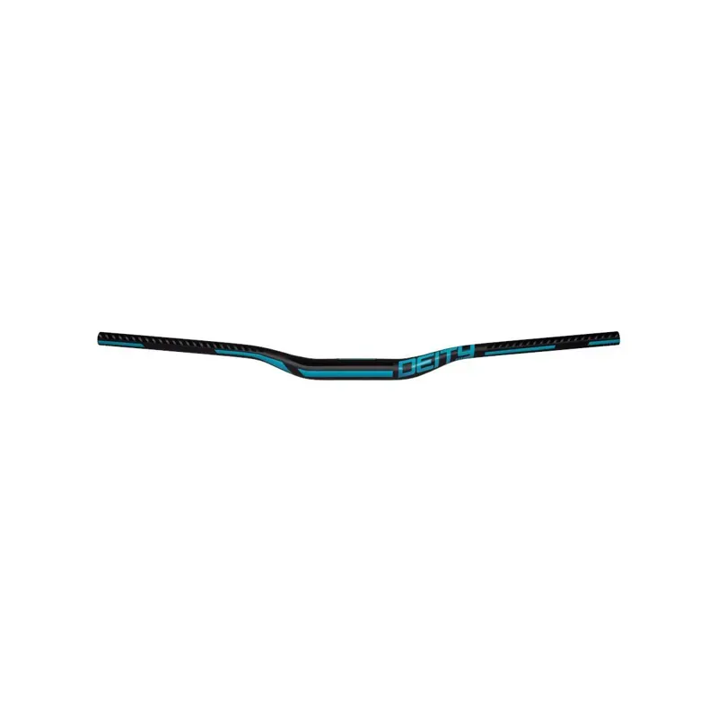 DEITY RACEPOINT Aluminium Handlebar 35mm Bore 25mm Rise: BLUE 810mm