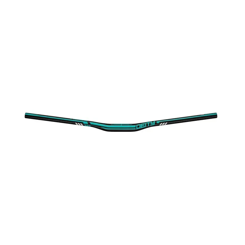 Deity Skyline 787 Aluminium Handlebar 31.8mm Bore 15mm Rise: TURQUOISE 787mm