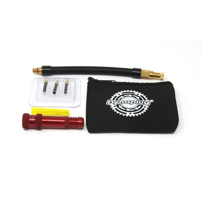 Dynaplug Air Mountain Bike Tubeless Puncture Repair Kit in Red
