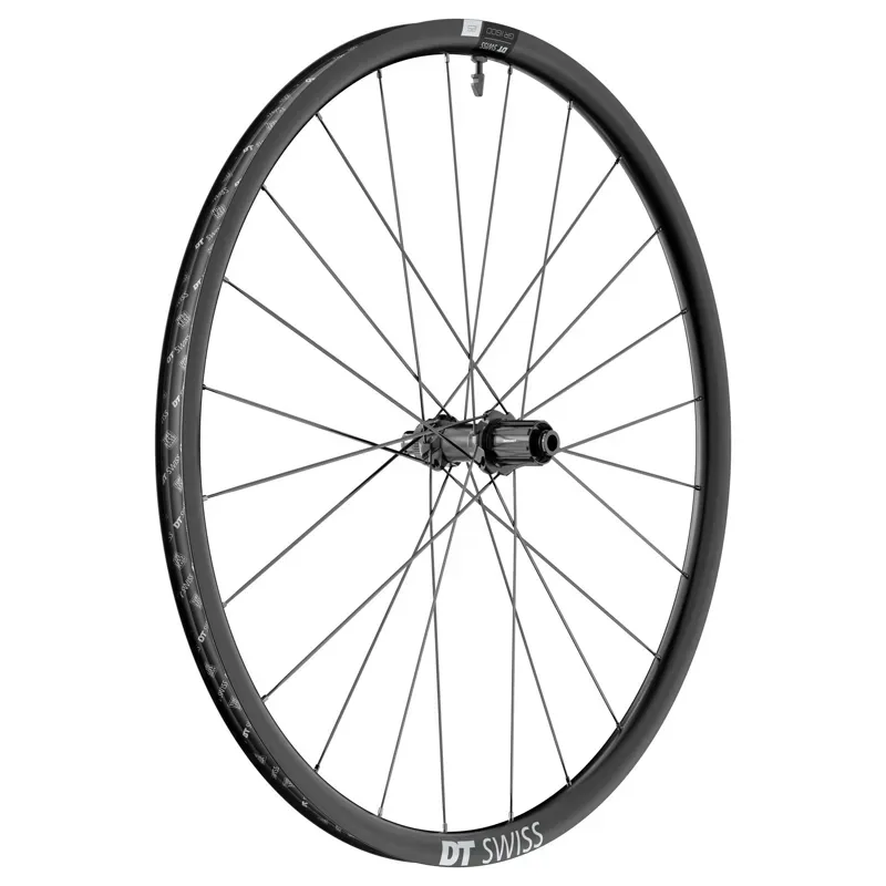 DT Swiss GR 1600 Spline DB 12x142mm 650b Shimano HG Rear Wheel in Black