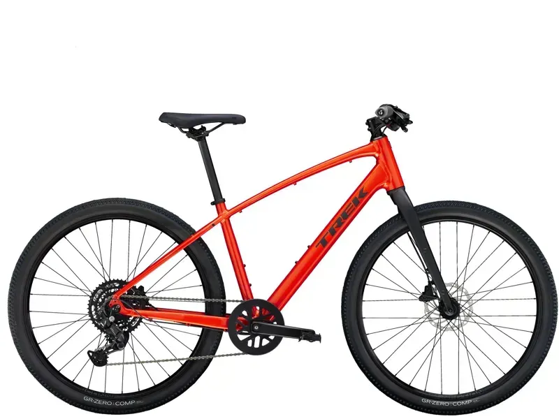 Trek Dual Sport 2 Hybrid Bike in Lava