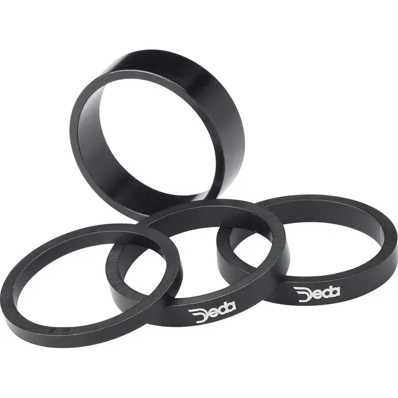 Deda Alloy 1 1/8 Headset Spacer 3mm Black