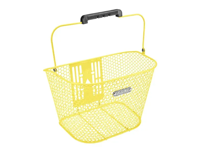Electra Honeycomb QR Front Basket in Yellow Pineapple