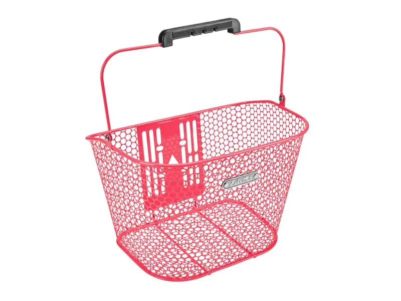 Electra Honeycomb QR Front Basket in Neon Pink