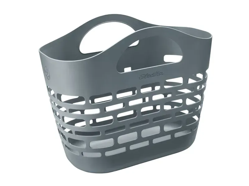Electra Reclaimed Ocean Plastic Plasket Basket in Grey
