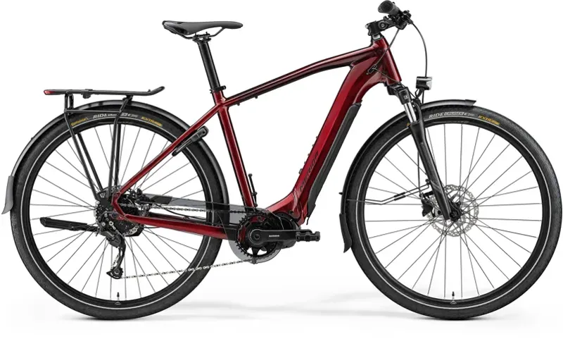 Merida eSpresso 400 S EQ Electric Bike in Red