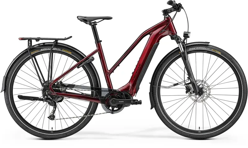 Merida eSpresso 400 L EQ Electric Bike in Red