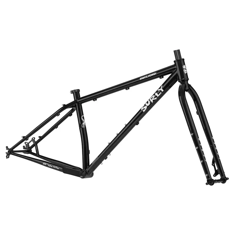 Karate Monkey Frameset - Hi-Viz Black