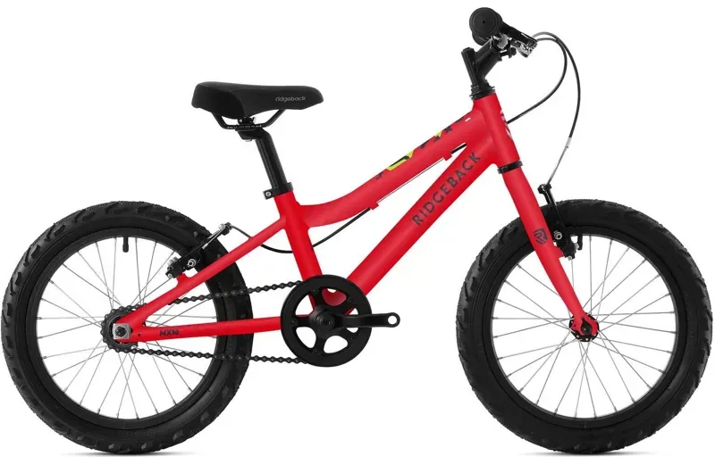 Ridgeback Mx16 Kids Bike In Racer Red