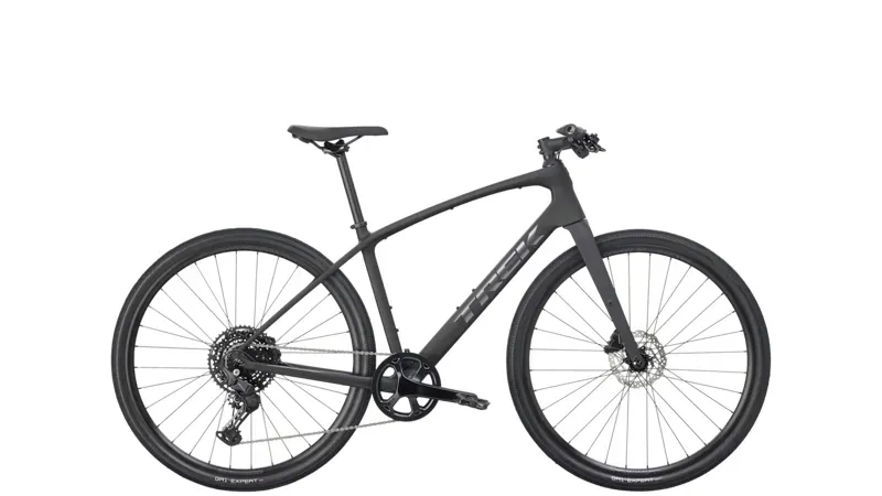 Trek FX Sport SL 4 Carbon Fitness Bike in Matte Deep Smoke