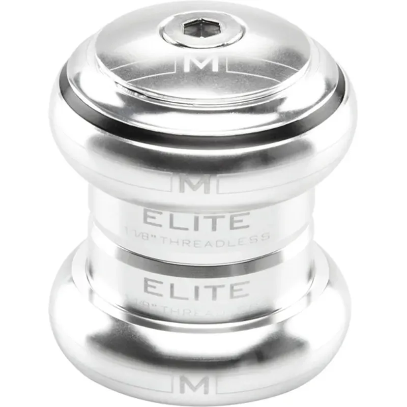 M Part Elite 1-1/8in Threadless Headset in Silver