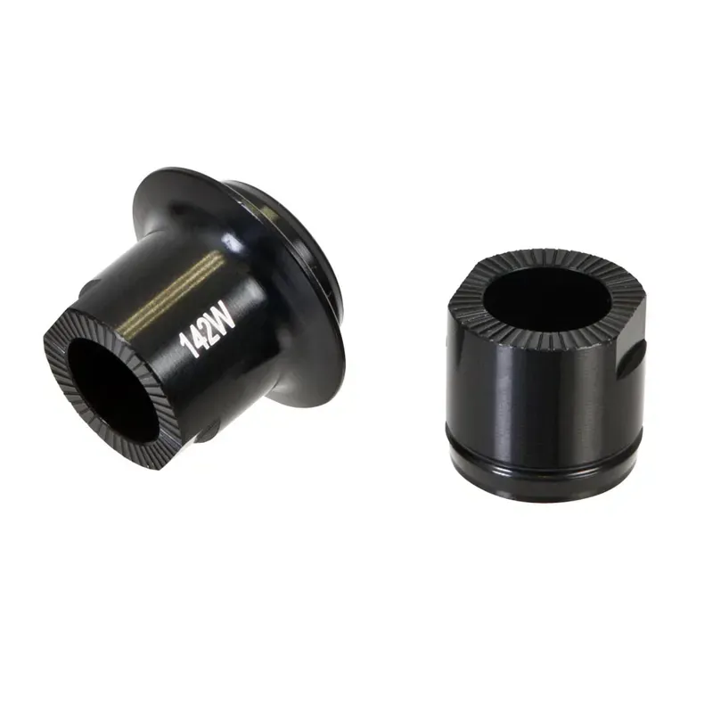 Halo MT and Fat 6-drive Rear Hub 12x142mm End Cap Spares in Black 