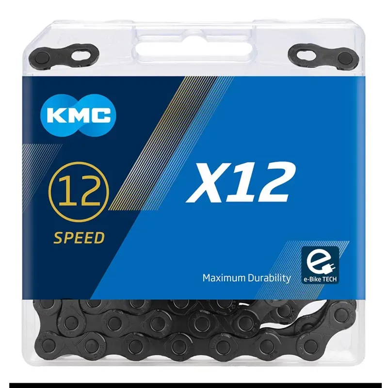 KMC X12 126L Chain in Black